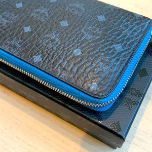MCM black wallet